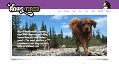 Desktop Screenshot of dawgtired.ca